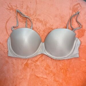 Victoria’s Secret TAN AND PINK PUSH-UP BRA, 34C